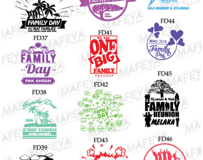 Design Baju Family Day