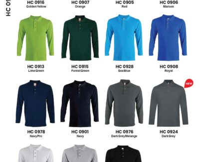 oren-sport-230gsm-honeycomb-cvc-collar-long-sleeve-plain-t-shirt-HC09