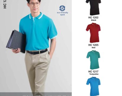 oren-sport-230gsm-honeycomb-cvc-multi-tipped-collar-short-cuff-sleeve-plain-polo-HC12